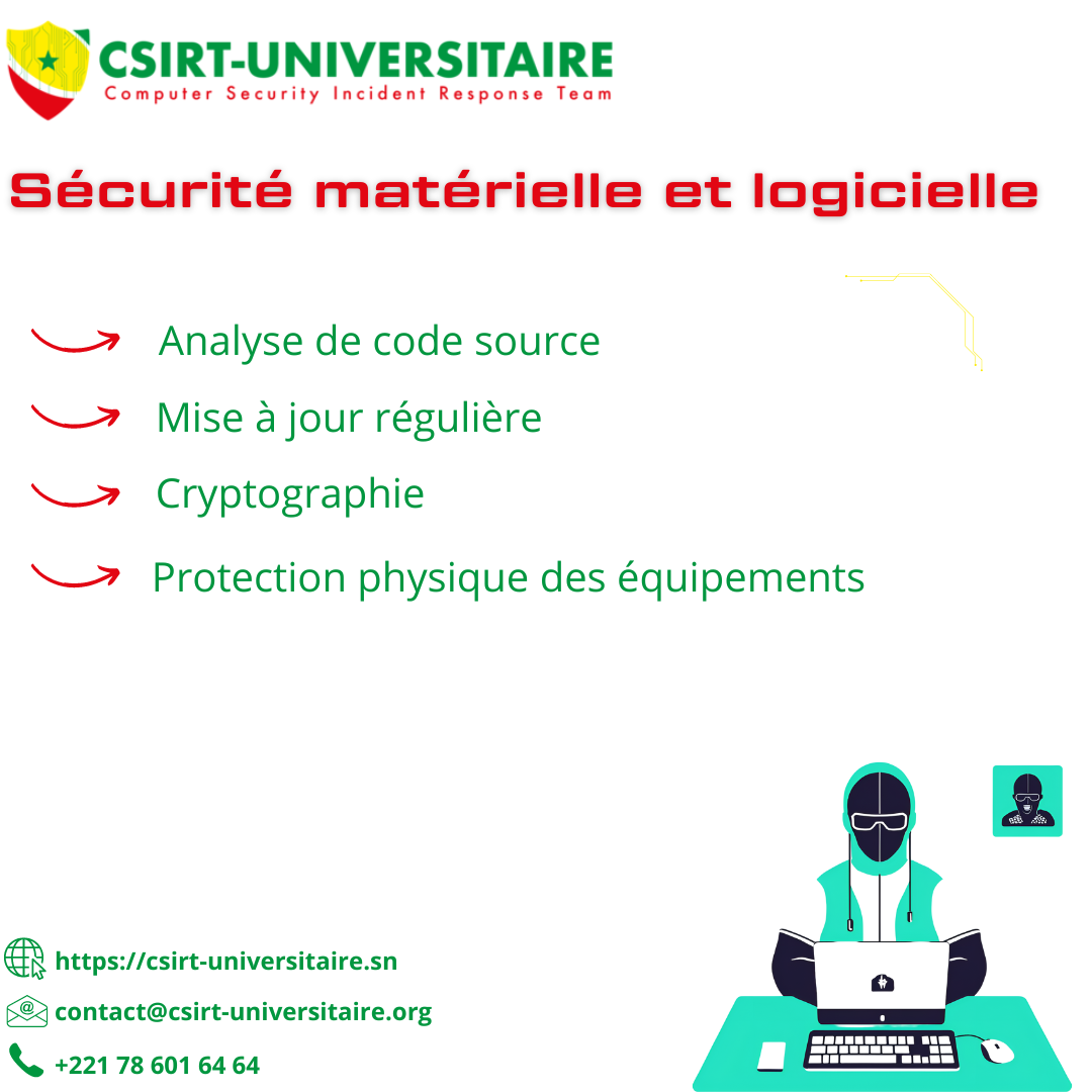 Sécurité matérielle et logicielle